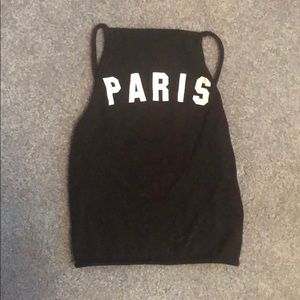 Paris crop top